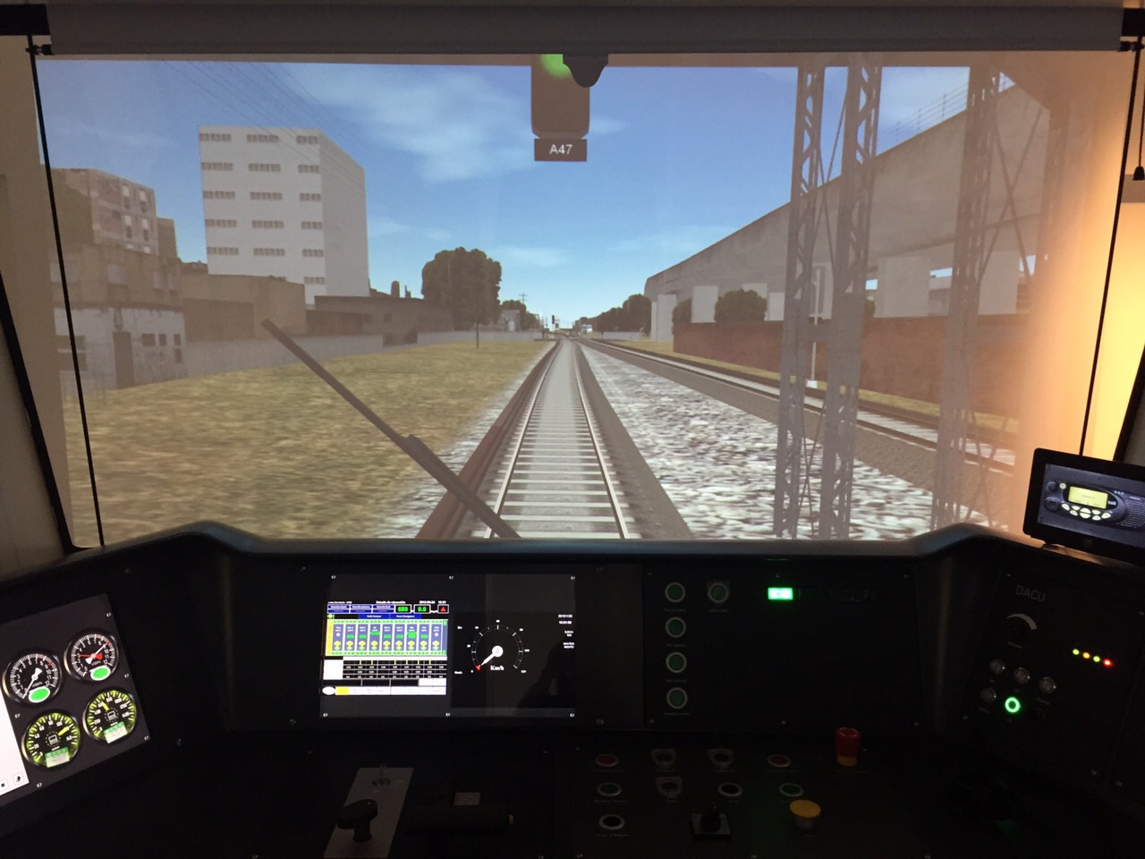 Simulador de Trem em COQUINHOS