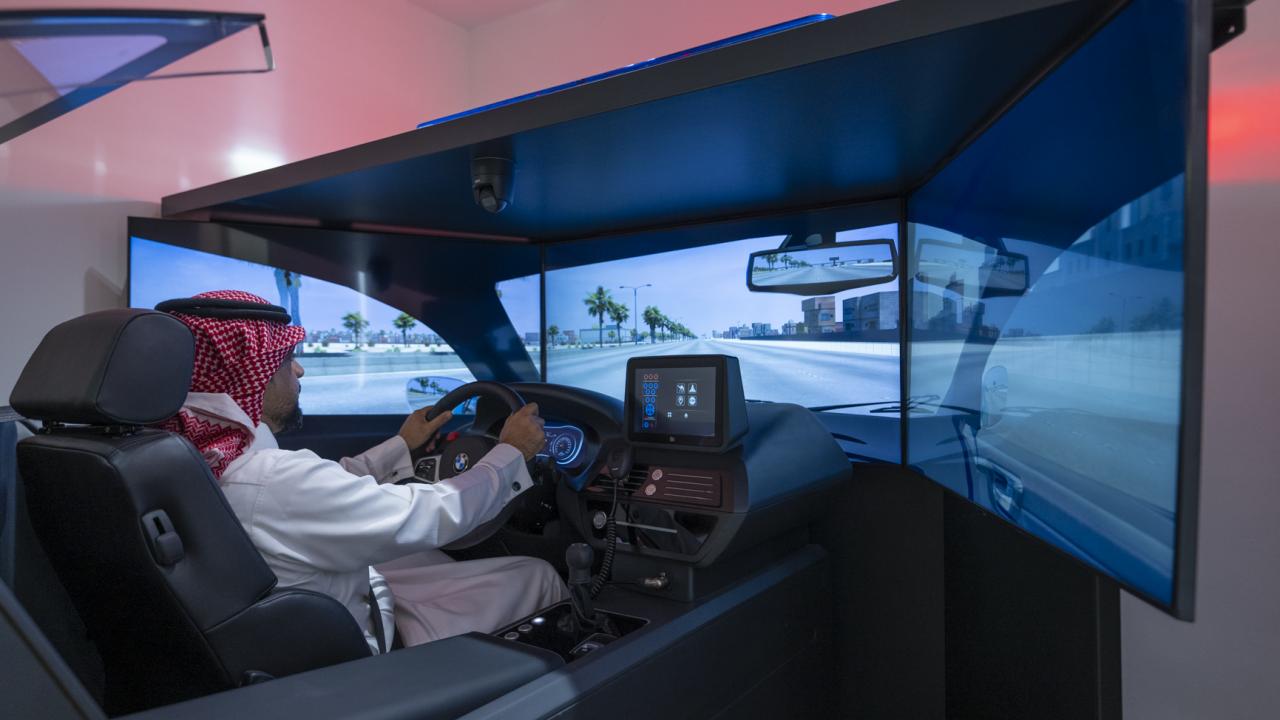 Police Car Simulators at Naif - Saudi Arabia