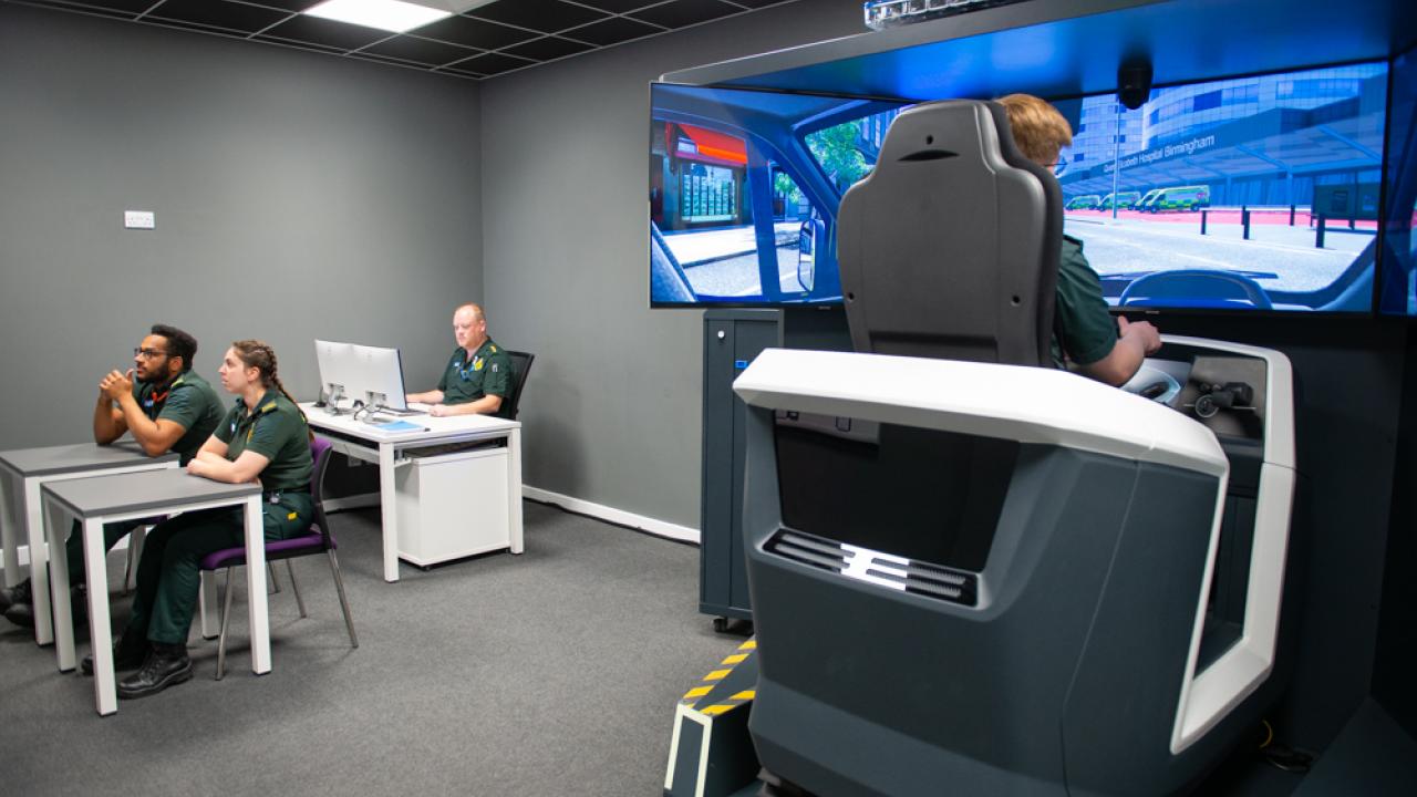 New Ambulance Simulator for West Midlands in the UK